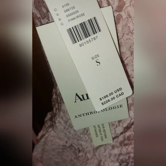 Aureta Studio x Anthropologie Square-Neck Bubble-Hem Mini Dress in Pink - Picture 15 of 16